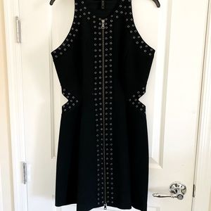 BCBGMAXAZRIA “JENN” dress with side cutouts